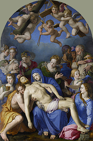 Déploration sur le Christ, Bronzino