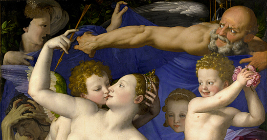 Venus, Cupido, la Locura y el Tiempo, Bronzino
