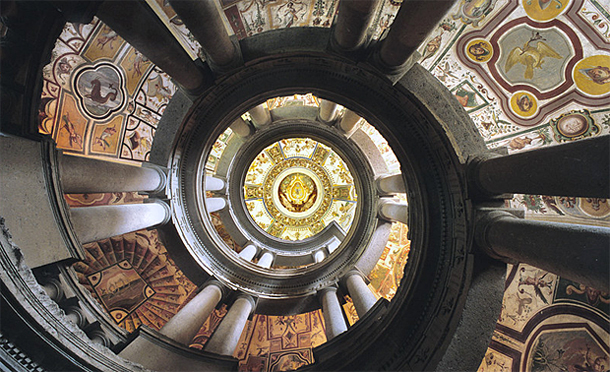 Escalera Regia, Palacio Farnesio, Caprarola