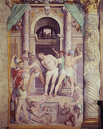 Flagellation du Christ, vers 1590, Federico Zuccari