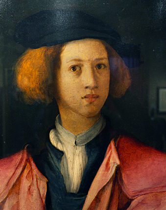 Retrato de joven, hacia 1524/27, Pontormo