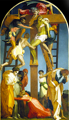 Descendimiento de la Cruz, 1521, Rosso Fiorentino