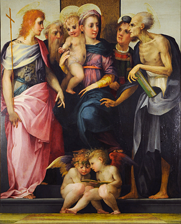 Sainte Conversation, 1518, Rosso Fiorentino