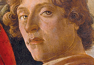 Adoración de los Magos, autorretrato, Sandro Botticelli