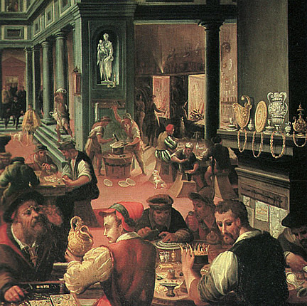 Taller de joyería en los Oficios, hacia 1570-1572, Alessandro Fei