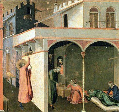 Vida de san Nicolás, Ambrogio Lorenzetti