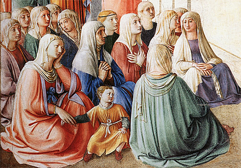 Predicación de San Esteban, 1447-1449, Fra Angelico