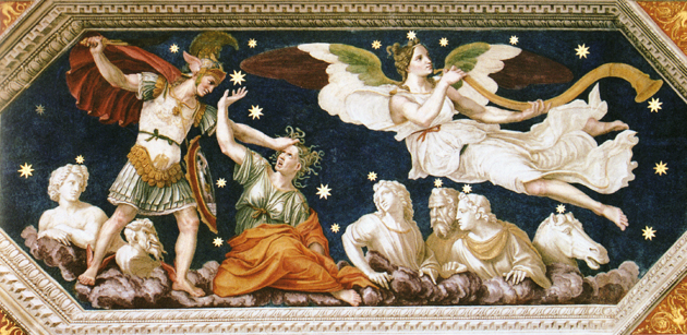 Bóveda astrológica, 1509-1511, Baldassare Peruzzi