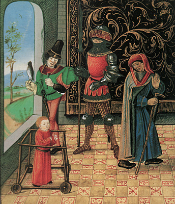 Cuatro etapas de la vida de un caballero del siglo XV, Barthélemy l'Anglais