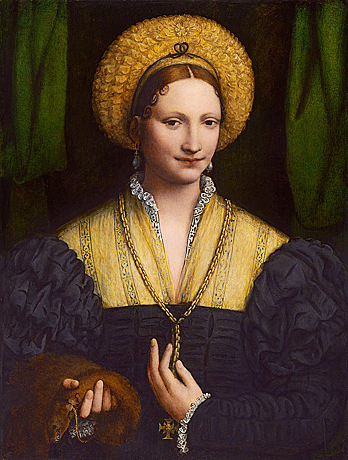 Portrait de femme, vers 1525, Bernardino Luini