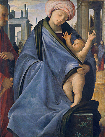 La Sainte Famille, vers 1520, Bramantino