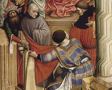 Desposorios de la Virgen, Robert Campin 