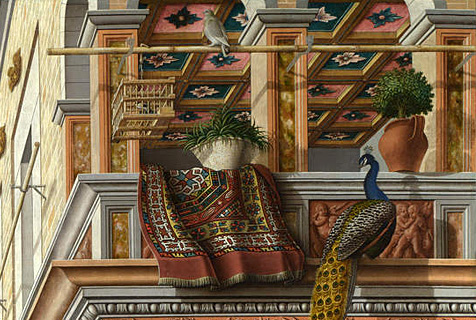 Annonciation avec saint Emide, Carlo Crivelli