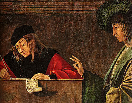 Départ des ambassadeurs, Vittore Carpaccio