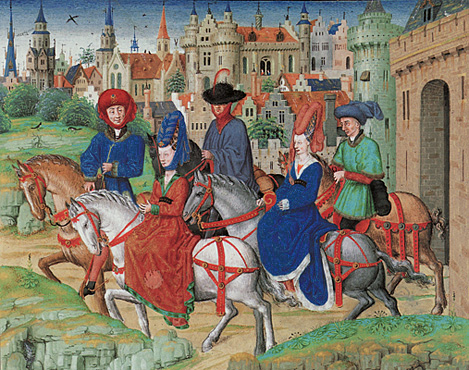 La leyenda de Girart del Rosellón, miniatura, 1448