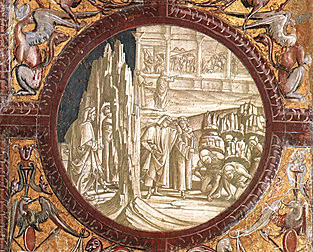 Entrada de Dante y Virgilio en el Purgatorio, Luca Signorelli
