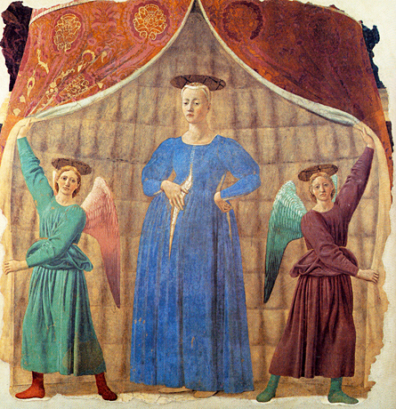 Virgen del Parto, 1460, Piero della Francesca