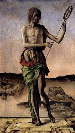 Saint Jean-Baptiste, 1480, Ercole de' Roberti, Berlin