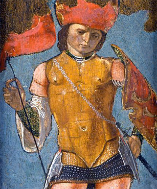 Saint-Michel archange, 1470-1480, Ercole de' Roberti, Bologne