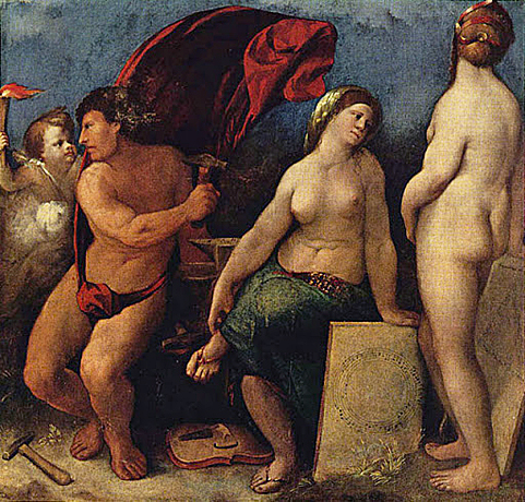 Allégorie de la musique, vers 1522, Dosso Dossi, (Florence, Fondation Horne)