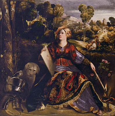 La maga Melissa o Circe, 1515-1516, Dosso Dossi, Roma, Galleria Borghese