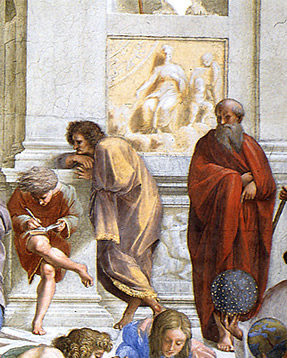 La Escuela de Atenas, Rafael, Vaticano, Estancia de la Signatura