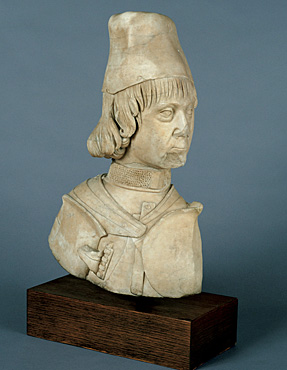 Busto de Ercole I d'Este, 1475, Sperandio Savelli