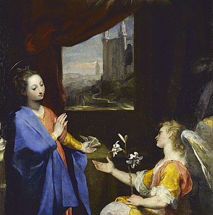 Anunciación, 1582-1584, Federico Barocci 