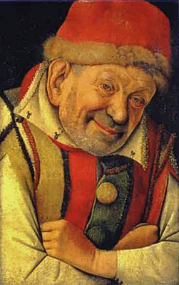 Portrait de Jester Gonella, attribué à Jean Fouquet