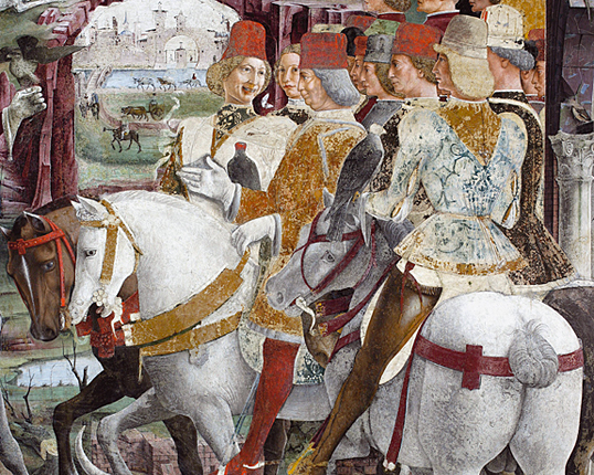 Borso d’Este et ses courtisans, Francesco del Cossa