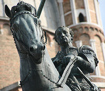 Statue équestre de Gattamelata, Donatello