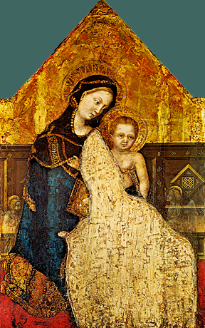 Vierge à l'Enfant, vers 1426, Gentile da Fabriano