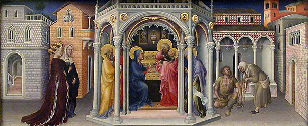 La Presentación en el Templo, 1423, Gentile da Fabriano