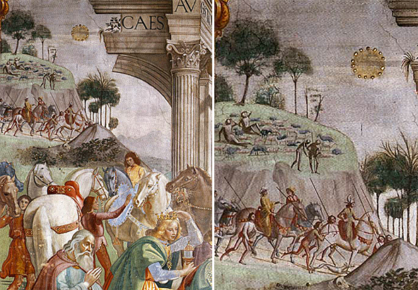 Adoration des Mages, Domenico Ghirlandaio