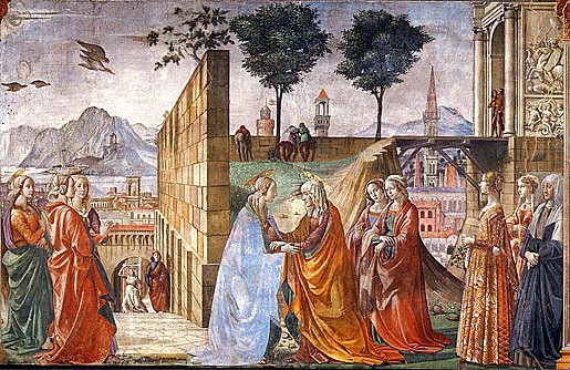 Vida de san Juan Bautista, Domenico Ghirlandaio