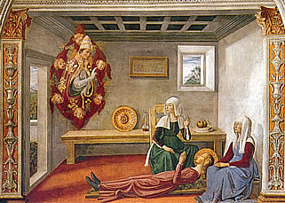 Historia de santa Fina, Domenico Ghirlandaio