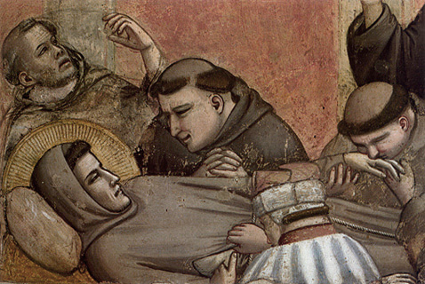 Giotto, Funerales de san Francisco