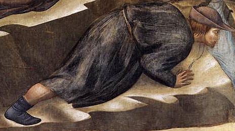 El Milagro del sediento, Giotto