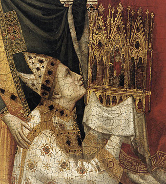 Giotto, Políptico Stefaneschi, comitente
