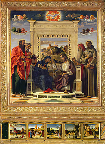 Retable de Pesaro 1471-1474, Giovanni Bellini Retable de Pesaro 1471-1474, Giovanni Bellini