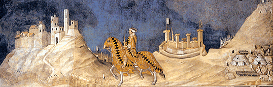 Guidoriccio da Fogliano, 1328, Simone Martini