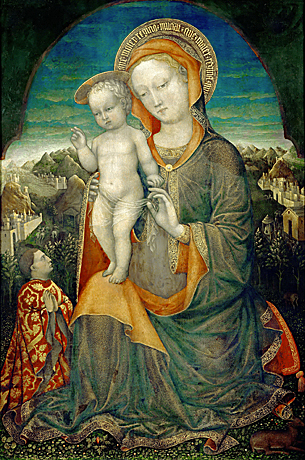 La Vierge d’humilité, Jacopo Bellini 