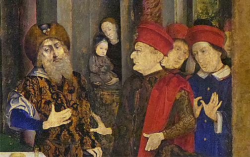 Comunión de los Apóstoles, 1472-1474, Justo de Gante 