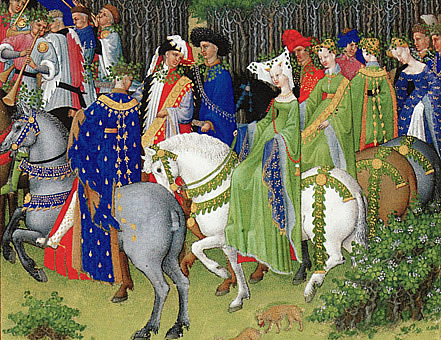Mes de mayo, 1414-1416, Hermanos Limbourg