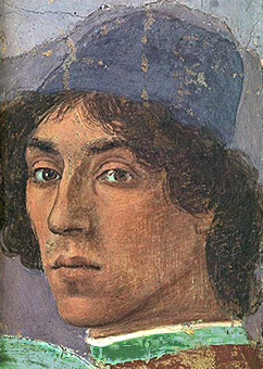 Autorretrato, 1481-1482, 
Filippino Lippi