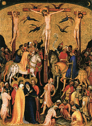 El Monte Calvario, hacia 1415, Maestro de santa Verónica