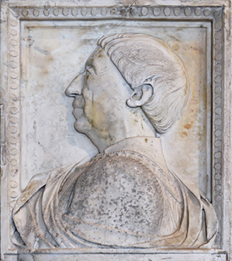 Portrait du roi Alphonse V, vers 1450, Mino da Fiesole, París, musée du Louvre