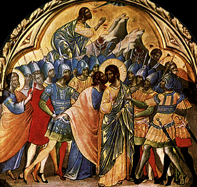 Le Baiser de Judas, Paolo Veneziano Le Baiser de Judas, Paolo Veneziano