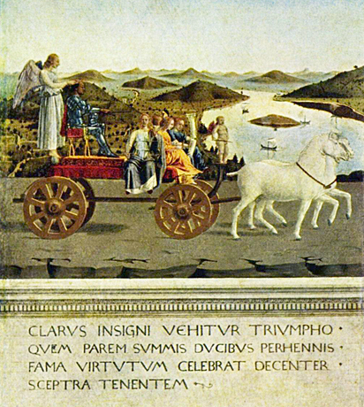 Triunfo de Federico da Montefeltro, Piero della Francesca