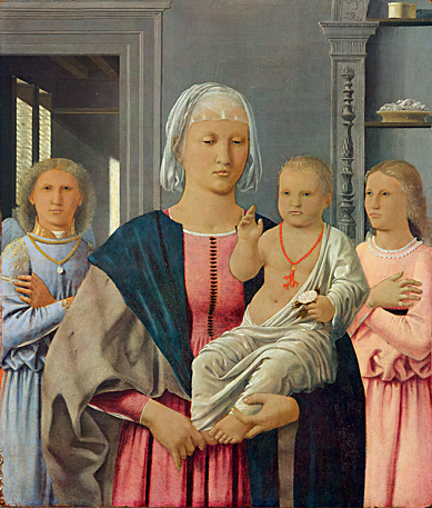 Virgen de Senigallia, c. 1474, Piero della Francesca